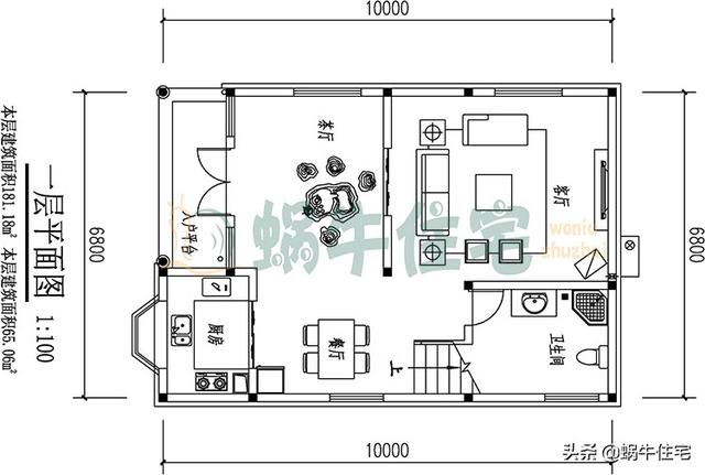外觀非常氣派的三層小別墅設計圖，實用又美觀，讓人眼前一亮。