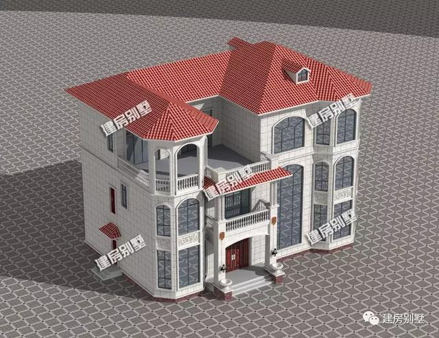 帶堂屋設(shè)計的農(nóng)村豪華住宅，一輩子就建一棟就夠了。