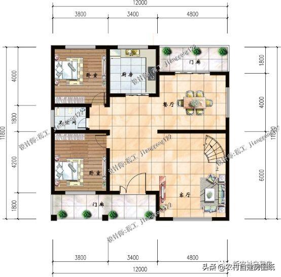 6款異域風情的一二層別墅設計圖，隨便建一棟就令人刮目相看！