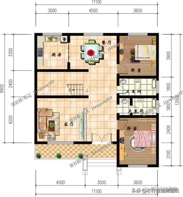 6款異域風情的一二層別墅設計圖，隨便建一棟就令人刮目相看！