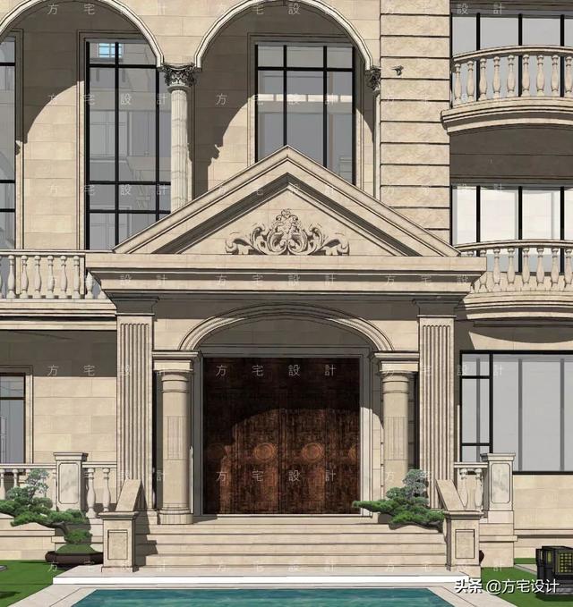 占地270平的五層豪華別墅設(shè)計(jì)圖，帶效果圖和施工圖。