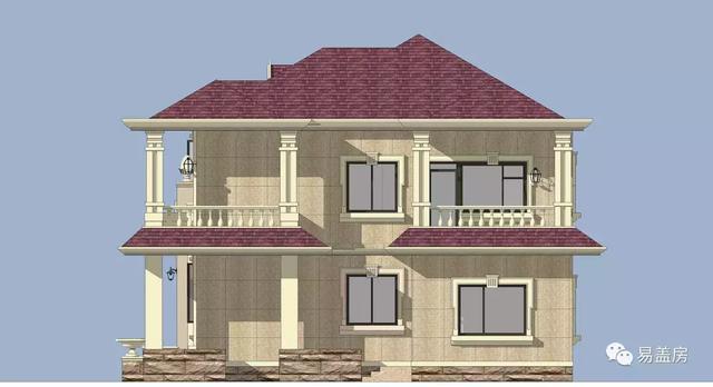 25m×11m二層歐式別墅設(shè)計(jì)圖，大氣時(shí)尚，帶實(shí)拍效果圖和圖紙。