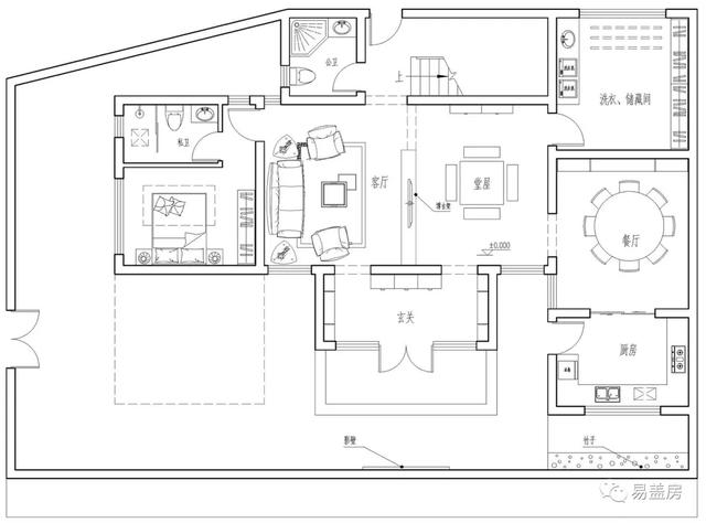 15.9m×11.2m三層新中式別墅，56萬建成，過起了江南鄉(xiāng)村生活。