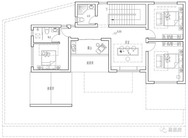 15.9m×11.2m三層新中式別墅，56萬建成，過起了江南鄉(xiāng)村生活。