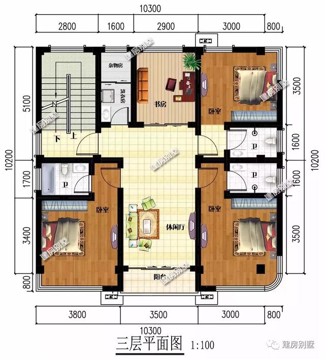 三款帶商鋪設(shè)計(jì)的三層別墅設(shè)計(jì)圖，不僅可以出粗，自己住著也舒服！