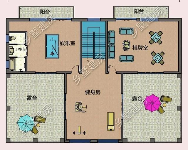 現(xiàn)代的歐式三層大自建別墅設(shè)計(jì)圖，大氣時(shí)尚，看一眼就非常喜歡。