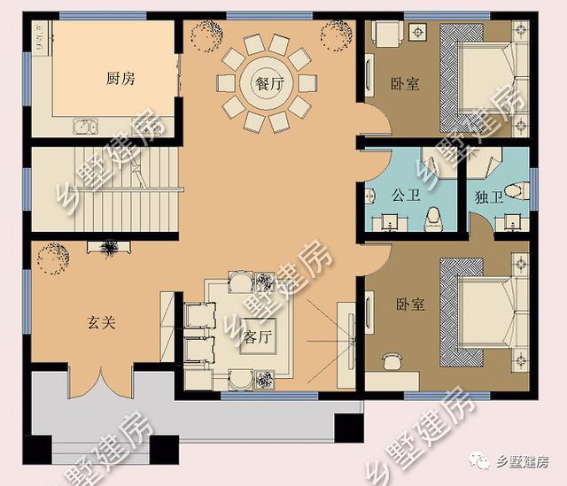 46萬三層歐式別墅設(shè)計圖，外觀精致漂亮，看了都心動。