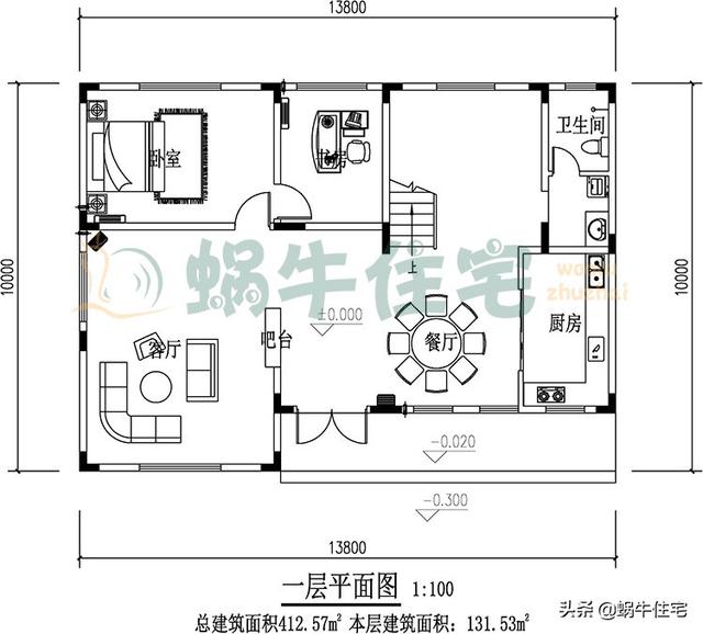 三層現(xiàn)代平屋頂別墅設(shè)計圖，簡單實用，人人都喜歡。