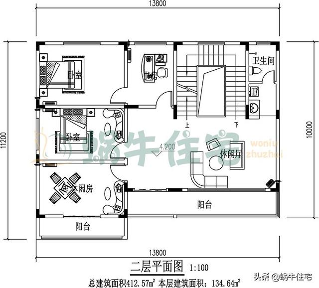 三層現(xiàn)代平屋頂別墅設(shè)計圖，簡單實用，人人都喜歡。