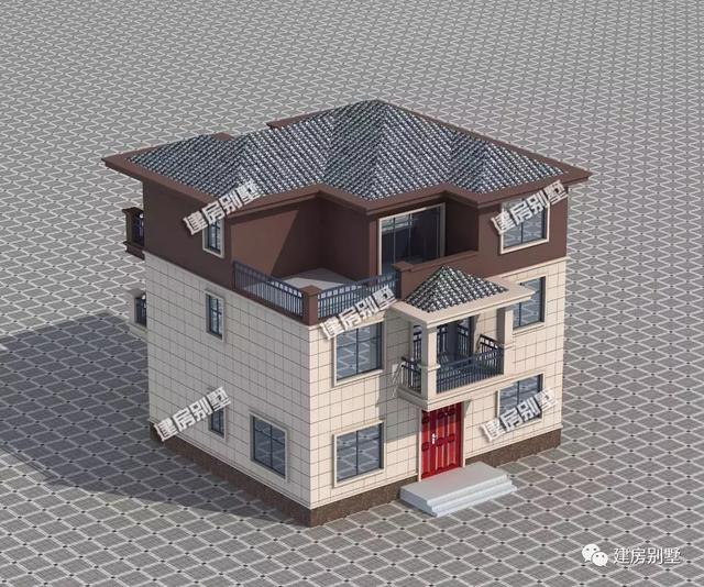 江西王總定制三層現(xiàn)代別墅設(shè)計圖，內(nèi)外都很有檔次。