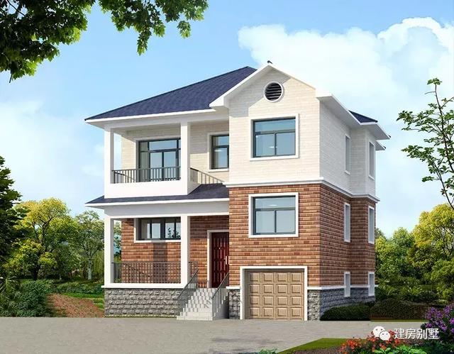 兩款帶地下室的三層農(nóng)村自建房，第二棟豪華氣派，人人都想建。