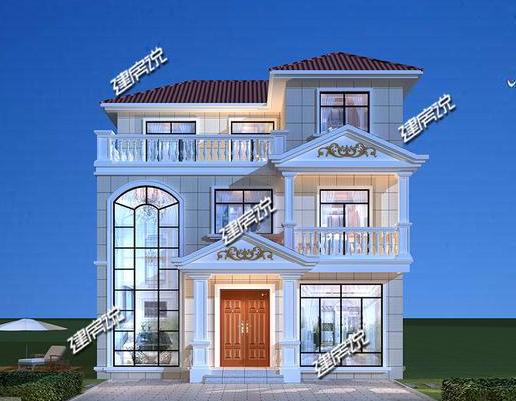 漂亮的三層歐式獨(dú)棟別墅，是我見(jiàn)過(guò)農(nóng)村最漂亮的，很值得建一棟。