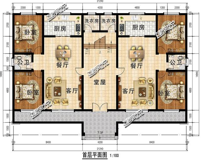 占地293平的雙拼二層別墅，準(zhǔn)備享受生活，怎知妯娌吵分了家！