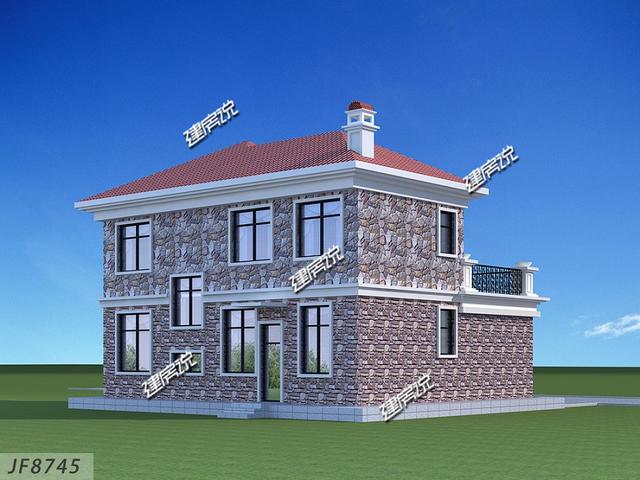 田園風二層小別墅，已有十幾棟實景建成，實力派就是這么優(yōu)秀。