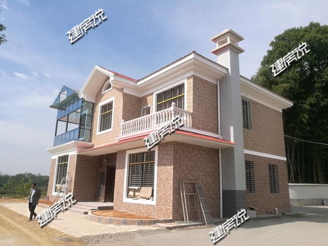 田園風二層小別墅，已有十幾棟實景建成，實力派就是這么優(yōu)秀。