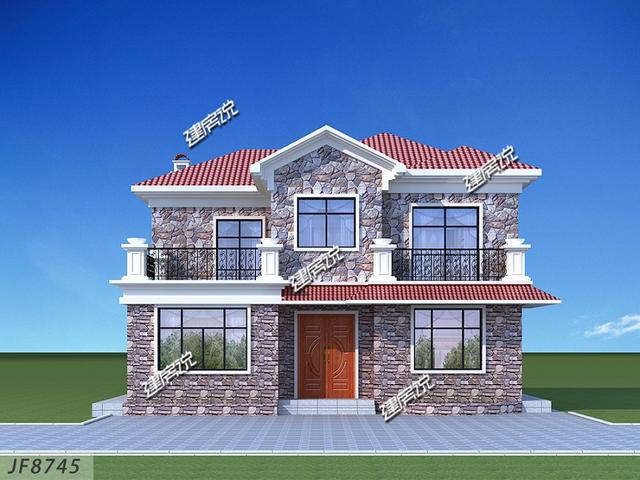 田園風二層小別墅，已有十幾棟實景建成，實力派就是這么優(yōu)秀。