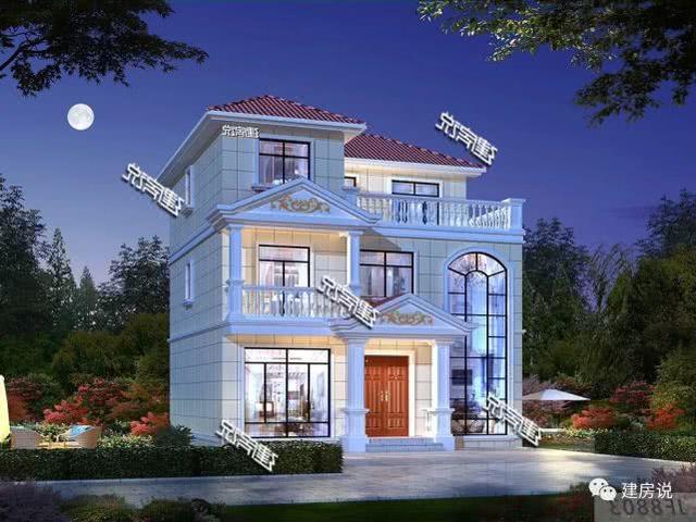 海南屠總定制的三層歐式別墅，顏值高，室內(nèi)功能齊全，明年開春建一棟，好運(yùn)一整年。