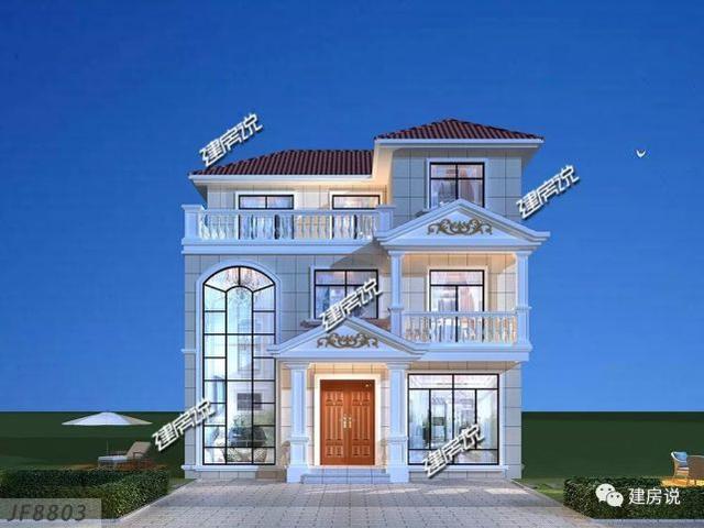 海南屠總定制的三層歐式別墅，顏值高，室內(nèi)功能齊全，明年開春建一棟，好運(yùn)一整年。