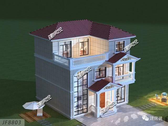 海南屠總定制的三層歐式別墅，顏值高，室內(nèi)功能齊全，明年開春建一棟，好運(yùn)一整年。