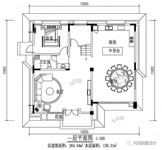 二層現(xiàn)代風別墅設計圖，4室2廳，錯過就太可惜了。