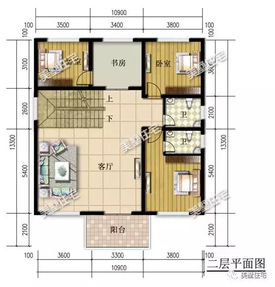 8款小開間8米的農(nóng)村別墅設(shè)計(jì)圖，款款精致，別有韻味。