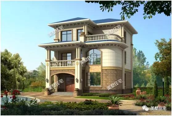 8款小開間8米的農(nóng)村別墅設(shè)計(jì)圖，款款精致，別有韻味。