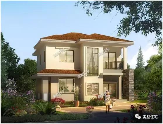 8款小開間8米的農(nóng)村別墅設(shè)計(jì)圖，款款精致，別有韻味。