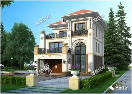 8款小開間8米的農(nóng)村別墅設(shè)計(jì)圖，款款精致，別有韻味。