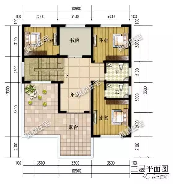 8款小開間8米的農(nóng)村別墅設(shè)計(jì)圖，款款精致，別有韻味。