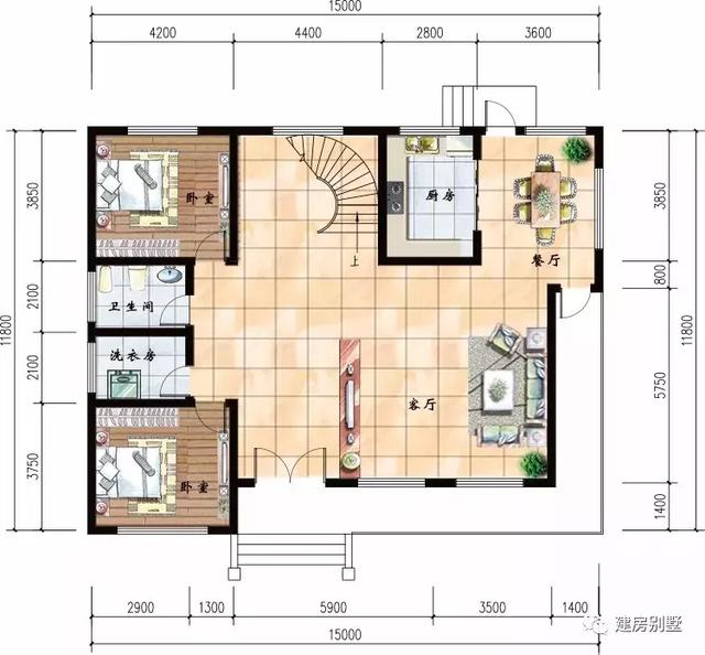 兩款造價25萬的二層農(nóng)村自建房，漂亮且實用，給父母的最佳禮物。