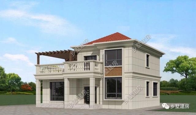 占地116平二層農(nóng)村小別墅設(shè)計(jì)圖，大氣時(shí)尚，實(shí)用經(jīng)濟(jì)，難得一見的好戶型。