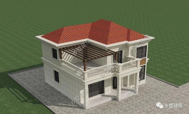 占地116平二層農(nóng)村小別墅設(shè)計(jì)圖，大氣時(shí)尚，實(shí)用經(jīng)濟(jì)，難得一見的好戶型。