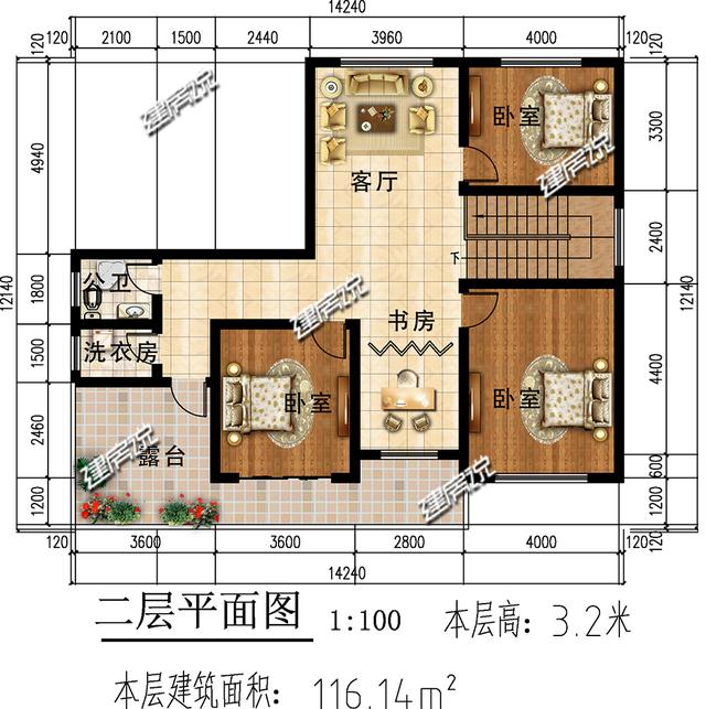 新中式二層別墅，美觀又接地氣，恬靜、淡然，美好至極！