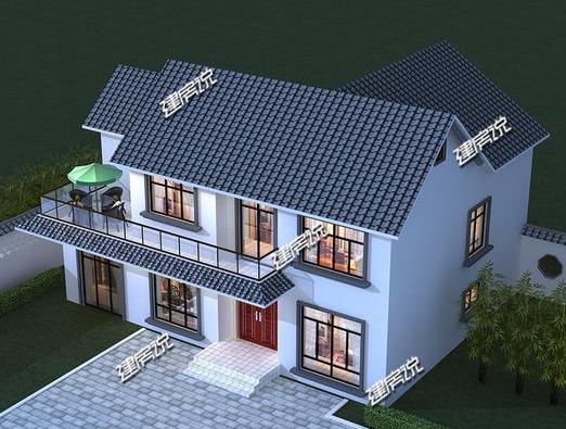 新中式二層別墅，美觀又接地氣，恬靜、淡然，美好至極！