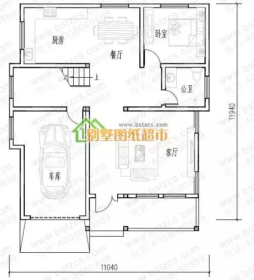 26萬(wàn)以?xún)?nèi)三層別墅設(shè)計(jì)圖，帶車(chē)庫(kù)和開(kāi)放式廚房設(shè)計(jì)，實(shí)拍效果沉穩(wěn)大氣。