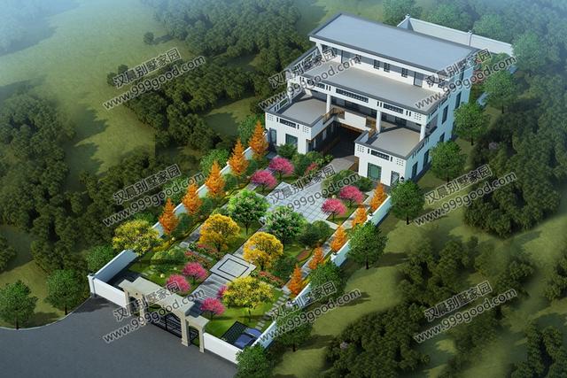 3款平屋頂設(shè)計的三層別墅設(shè)計圖，漂亮實用還洋氣，第1棟帶地下室。