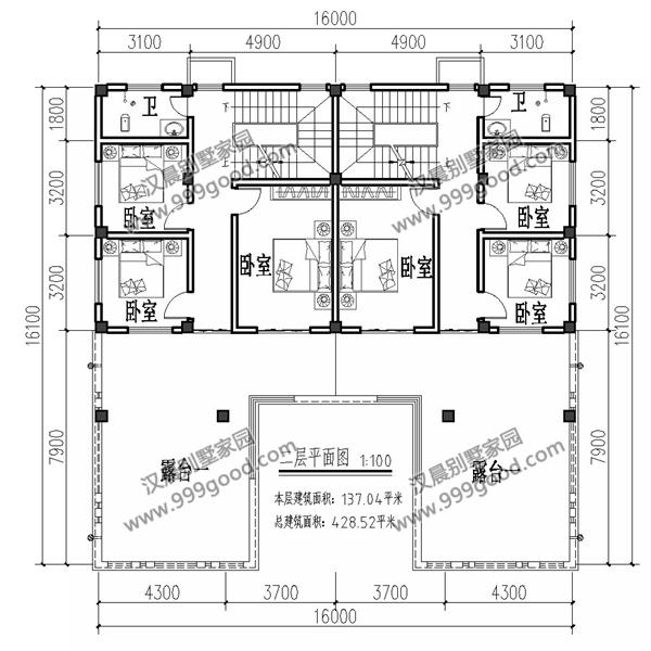 3款平屋頂設(shè)計的三層別墅設(shè)計圖，漂亮實用還洋氣，第1棟帶地下室。