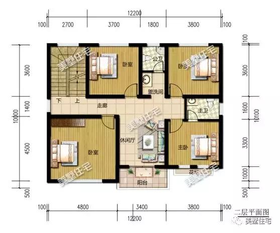5款造價20來萬的二層農(nóng)村自建房，別墅方正實用造價低，比城里買房劃算多了。