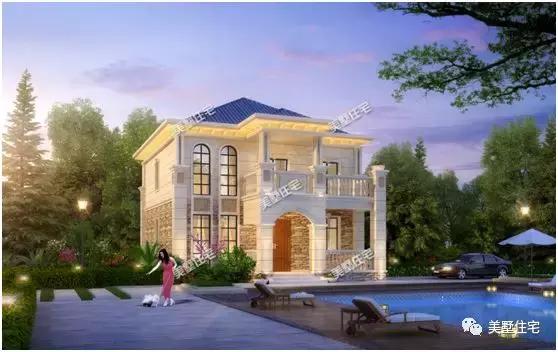 5款造價20來萬的二層農(nóng)村自建房，別墅方正實用造價低，比城里買房劃算多了。