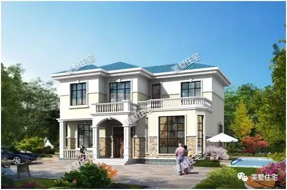 5款造價20來萬的二層農(nóng)村自建房，別墅方正實用造價低，比城里買房劃算多了。