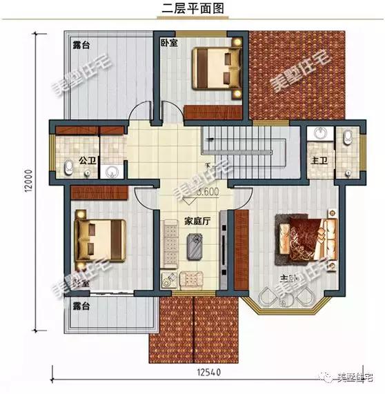 5款造價20來萬的二層農(nóng)村自建房，別墅方正實用造價低，比城里買房劃算多了。
