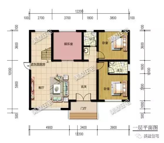 5款造價20來萬的二層農(nóng)村自建房，別墅方正實用造價低，比城里買房劃算多了。