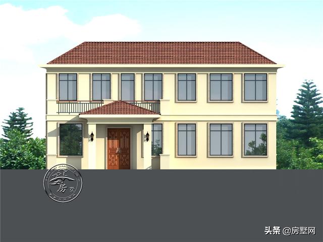 三層簡歐別墅設計圖，處在低洼地段，看看業(yè)主是如何解決的。