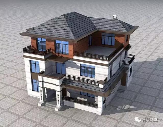 占地161平三層新中式別墅設(shè)計圖，優(yōu)雅大氣，這款小別墅真的不容錯過。