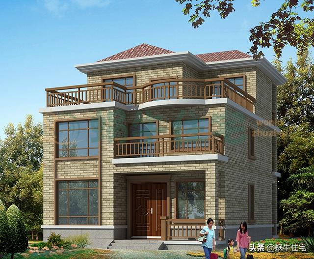 經(jīng)濟(jì)實(shí)用的三層新中式別墅，簡約實(shí)用，越看越有味道，全家人都喜歡
