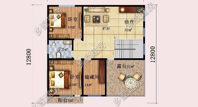 12.5X18.1米現(xiàn)代風三層別墅設計圖，優(yōu)雅別致，穩(wěn)重不單調。