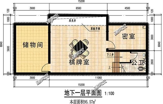 二層四合院住宅設(shè)計(jì)圖，外觀精致漂亮，方正大氣，深受大眾的喜愛