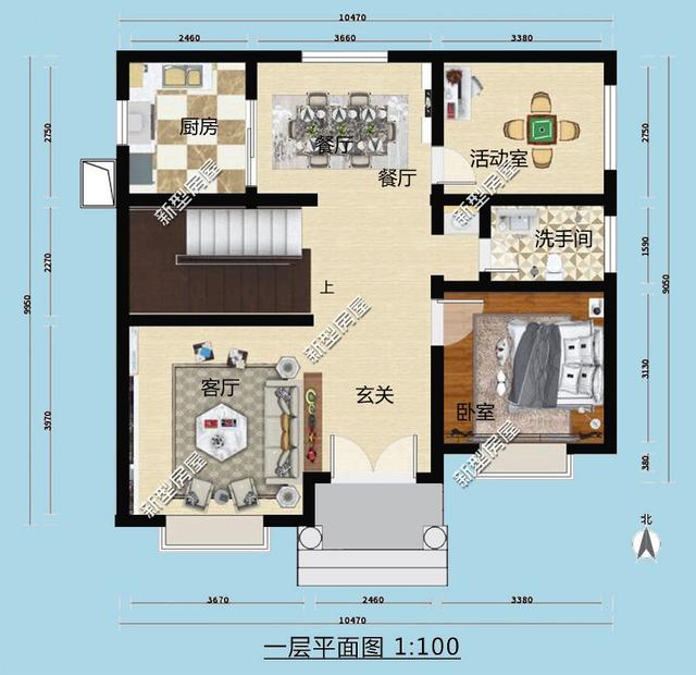 5棟二層歐式小洋樓，簡單大方，經(jīng)濟(jì)適用，造價(jià)20萬左右。