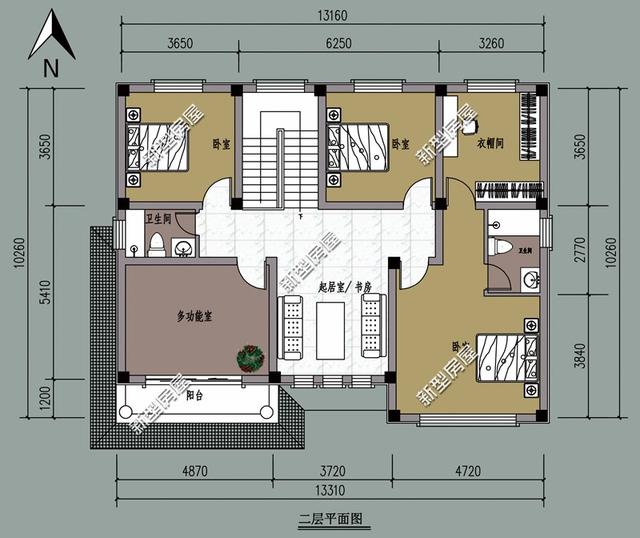 5棟二層歐式小洋樓，簡單大方，經(jīng)濟(jì)適用，造價(jià)20萬左右。