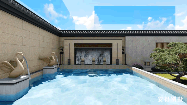 經(jīng)典耐看的三層歐式別墅設(shè)計(jì)圖，寬敞大氣，帶庭院、大客廳、大車庫(kù)、大露臺(tái)，臥室套房。